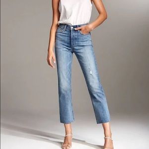 Aritzia Denim Forum Arlo High Rise Straight